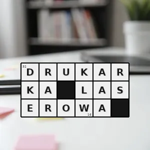 Rozwiązanie krzyżówki: rodzaj drukarki wykorzystującej w procesie drukowania laser - drukarka laserowa | hasła, synonimy i podpowiedzi Hasło krzyżówkowe rodzaj drukarki wykorzystującej w procesie drukowania laser - drukarka laserowa – rozwiązanie, synonimy, podpowiedzi i definicje krzyżówkowe